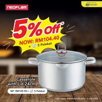 TF-Value-Mart-5-OFF-Neoflam-Inox-Cookware-Collection-Promotion-5-350x350 - Johor Kedah Kelantan Kuala Lumpur Melaka Negeri Sembilan Pahang Penang Perak Perlis Promotions & Freebies Putrajaya Sabah Sarawak Selangor Supermarket & Hypermarket Terengganu 