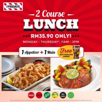 TGI-Fridays-2-Course-Lunch-Menu-Promotion-350x350 - Beverages Food , Restaurant & Pub Johor Kedah Kelantan Kuala Lumpur Melaka Negeri Sembilan Pahang Penang Perak Perlis Promotions & Freebies Putrajaya Sabah Sarawak Selangor Terengganu 