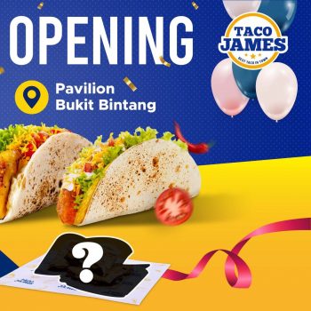 Taco-James-Grand-Opening-Promo-1-350x350 - Beverages Food , Restaurant & Pub Kuala Lumpur Promotions & Freebies Selangor 
