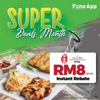 Teppanyaki-FoneApp-Promo-350x350 - Beverages Food , Restaurant & Pub Johor Kedah Kelantan Kuala Lumpur Melaka Negeri Sembilan Pahang Penang Perak Perlis Promotions & Freebies Putrajaya Sabah Sarawak Selangor Terengganu 