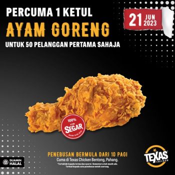 Texas-Chicken-Opening-Free-Jute-Bag-Giveaways-at-Bentong-1-350x350 - Beverages Food , Restaurant & Pub Pahang Promotions & Freebies 