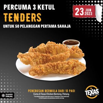 Texas-Chicken-Opening-Free-Jute-Bag-Giveaways-at-Bentong-3-350x350 - Beverages Food , Restaurant & Pub Pahang Promotions & Freebies 
