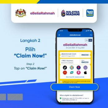 Touch-n-Go-eWallet-Claim-RM200-eBeliaRahmah-Get-Extra-Vouchers-Up-To-RM550-Promotion-5-350x350 - eWallet & Digital Currency Johor Kedah Kelantan Kuala Lumpur Melaka Negeri Sembilan Pahang Penang Perak Perlis Promotions & Freebies Putrajaya Sabah Sarawak Selangor Terengganu 