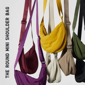 UNIQLO-Round-Mini-Shoulder-Bag-Promo-350x350 - Bags Fashion Accessories Fashion Lifestyle & Department Store Johor Kedah Kelantan Kuala Lumpur Melaka Negeri Sembilan Pahang Penang Perak Perlis Promotions & Freebies Putrajaya Sabah Sarawak Selangor Terengganu 
