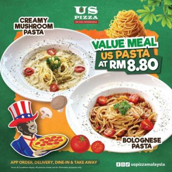 US-Pizza-Pasta-Value-Meal-Promo-350x350 - Beverages Food , Restaurant & Pub Johor Kedah Kelantan Kuala Lumpur Melaka Negeri Sembilan Pahang Penang Perak Perlis Promotions & Freebies Putrajaya Sabah Sarawak Selangor Terengganu 