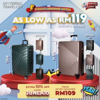 Universal-Traveller-6.6-Kaboom-Sale-1-350x350 - Johor Kedah Kelantan Kuala Lumpur Luggage Melaka Negeri Sembilan Online Store Pahang Penang Perak Perlis Putrajaya Sabah Sarawak Selangor Sports,Leisure & Travel Terengganu Warehouse Sale & Clearance in Malaysia 