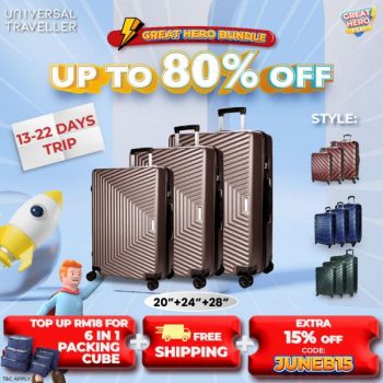 Universal-Traveller-Online-June-Fathers-Day-Sale-4-350x350 - Johor Kedah Kelantan Kuala Lumpur Luggage Malaysia Sales Melaka Negeri Sembilan Online Store Pahang Penang Perak Perlis Putrajaya Sabah Sarawak Selangor Sports,Leisure & Travel Terengganu 