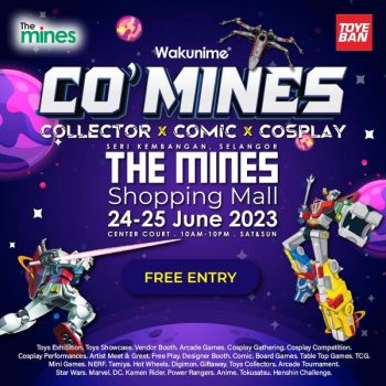 Wakunime-COMINES-Collector-Comics-Cosplay-Event-at-The-Mines-Shopping-Mall-350x350 - Events & Fairs Others Selangor 