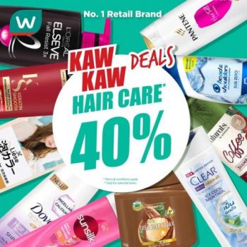 Watsons-Hair-Care-40-off-Promotion-350x350 - Beauty & Health Hair Care Johor Kedah Kelantan Kuala Lumpur Melaka Negeri Sembilan Online Store Pahang Penang Perak Perlis Personal Care Promotions & Freebies Putrajaya Sabah Sarawak Selangor Terengganu 