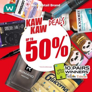 Watsons-Kaw-Kaw-Deals-Sale-350x350 - Beauty & Health Cosmetics Fragrances Health Supplements Johor Kedah Kelantan Kuala Lumpur Malaysia Sales Melaka Negeri Sembilan Online Store Pahang Penang Perak Perlis Personal Care Putrajaya Sabah Sarawak Selangor Skincare Terengganu 