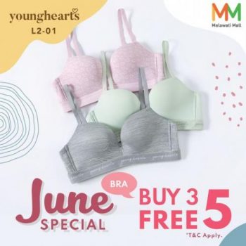 Young-Hearts-June-Bras-Buy3-Free-5-Promotion-at-Melawati-Mall-350x350 - Fashion Accessories Fashion Lifestyle & Department Store Kuala Lumpur Lingerie Promotions & Freebies Selangor Underwear 