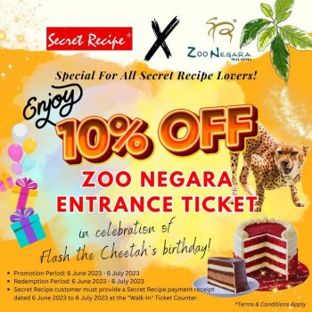 Zoo-Negara-Ticket-Entrance-Extra-10-Off-Promotion-350x350 - Promotions & Freebies Supermarket & Hypermarket 