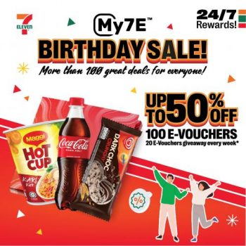 7-Eleven-My7E-Birthday-Sale-350x350 - Johor Kedah Kelantan Kuala Lumpur Malaysia Sales Melaka Negeri Sembilan Pahang Penang Perak Perlis Putrajaya Sabah Sarawak Selangor Supermarket & Hypermarket Terengganu 