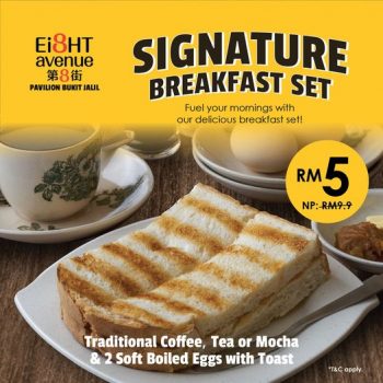 8-Avenue-Signature-Breakfast-Set-Deal-350x350 - Beverages Food , Restaurant & Pub Kuala Lumpur Promotions & Freebies Selangor 