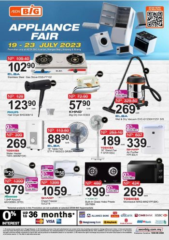 AEON-BiG-Appliance-Fair-Promotion-1-350x495 - Electronics & Computers Home Appliances IT Gadgets Accessories Kitchen Appliances Kuala Lumpur Promotions & Freebies Selangor Supermarket & Hypermarket 