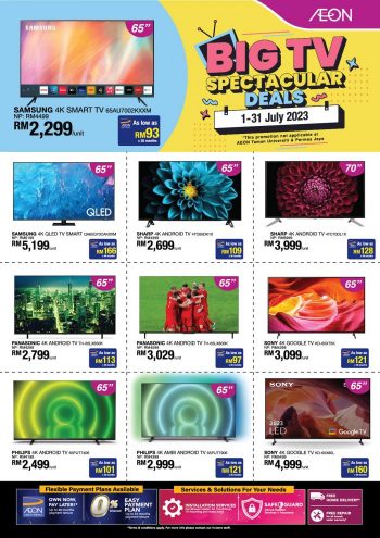 AEON-Big-TV-Spectacular-Deals-Promotion-350x495 - Electronics & Computers Home Appliances Johor Promotions & Freebies Supermarket & Hypermarket 