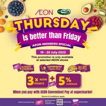 AEON-Thursday-Promotion-350x350 - Johor Kedah Kelantan Kuala Lumpur Melaka Negeri Sembilan Pahang Penang Perak Perlis Promotions & Freebies Putrajaya Sabah Sarawak Selangor Supermarket & Hypermarket Terengganu 