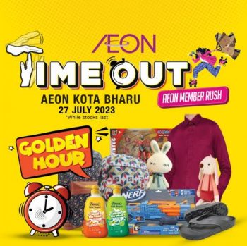 AEON-Time-Out-Golden-Hour-Promotion-at-Kota-Bharu-350x349 - Kelantan Promotions & Freebies Supermarket & Hypermarket 