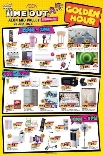 AEON-Time-Out-Golden-Hour-Promotion-at-Mid-Valley-1-350x525 - Kuala Lumpur Promotions & Freebies Selangor Supermarket & Hypermarket 