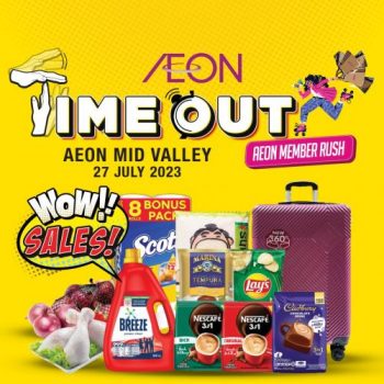 AEON-Time-Out-WOW-Sales-Promotion-at-Mid-Valley-350x350 - Kuala Lumpur Promotions & Freebies Selangor Supermarket & Hypermarket 