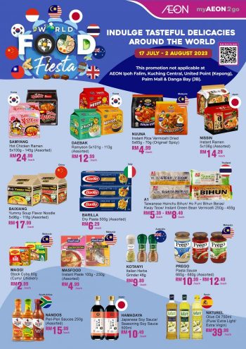 AEON-World-Food-Fiesta-Promotion-32-350x495 - Johor Kedah Kelantan Kuala Lumpur Melaka Negeri Sembilan Pahang Penang Perak Perlis Promotions & Freebies Putrajaya Sabah Sarawak Selangor Supermarket & Hypermarket Terengganu 