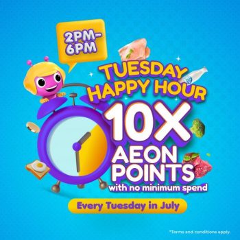 AEON-myAEON2go-Tuesday-Happy-Hour-10x-AEON-Points-Promotion-350x350 - Johor Kedah Kelantan Kuala Lumpur Melaka Negeri Sembilan Pahang Penang Perak Perlis Promotions & Freebies Putrajaya Sabah Sarawak Selangor Supermarket & Hypermarket Terengganu 