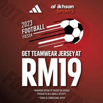 Al-Ikhsan-Sports-Adidas-2023-Football-Fiesta-Teamwear-Jersey-Promo-350x350 - Apparels Fashion Accessories Fashion Lifestyle & Department Store Johor Kedah Kelantan Kuala Lumpur Melaka Negeri Sembilan Pahang Penang Perak Perlis Promotions & Freebies Putrajaya Sabah Sarawak Selangor Terengganu 