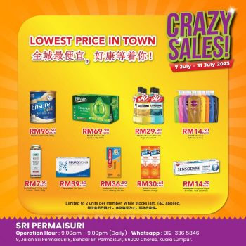 BIG-Pharmacy-Crazy-Sale-at-Sri-Permaisuri-4-350x350 - Beauty & Health Health Supplements Kuala Lumpur Malaysia Sales Personal Care Selangor 