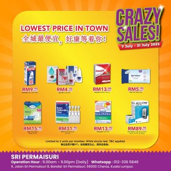 BIG-Pharmacy-Crazy-Sale-at-Sri-Permaisuri-5-350x350 - Beauty & Health Health Supplements Kuala Lumpur Malaysia Sales Personal Care Selangor 