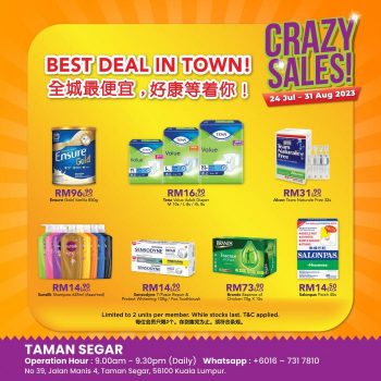 BIG-Pharmacy-Crazy-Sale-at-Taman-Segar-4-350x350 - Beauty & Health Health Supplements Kuala Lumpur Malaysia Sales Personal Care Selangor 