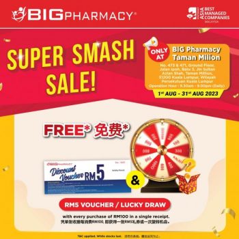 BIG-Pharmacy-Super-Smash-Sale-at-Taman-Million-4-350x350 - Beauty & Health Health Supplements Kuala Lumpur Malaysia Sales Personal Care Selangor 