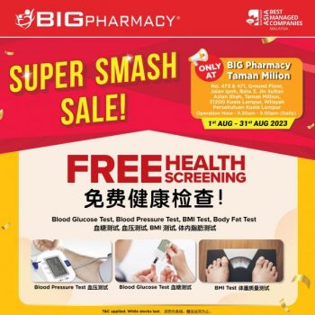 BIG-Pharmacy-Super-Smash-Sale-at-Taman-Million-5-350x350 - Beauty & Health Health Supplements Kuala Lumpur Malaysia Sales Personal Care Selangor 
