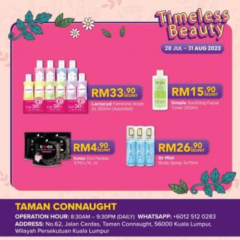BIG-Pharmacy-Timeless-Beauty-Sale-at-Taman-Connaught-2-350x350 - Beauty & Health Health Supplements Kuala Lumpur Malaysia Sales Personal Care Selangor 