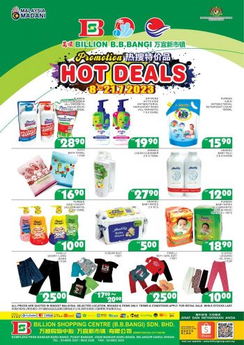 BILLION-Hot-Deals-Promotion-at-Bandar-Baru-Bangi-350x495 - Johor Kedah Kelantan Kuala Lumpur Melaka Negeri Sembilan Pahang Penang Perak Perlis Promotions & Freebies Putrajaya Sabah Sarawak Selangor Supermarket & Hypermarket Terengganu 