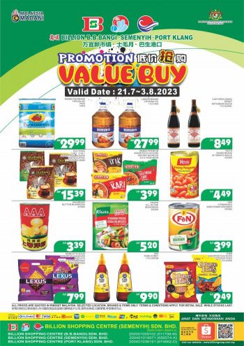 BILLION-Payday-Value-Buy-Promotion-350x495 - Promotions & Freebies Selangor Supermarket & Hypermarket 