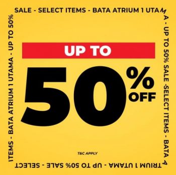 Bata-Atrium-Sale-at-1-Utama-Shopping-Centre-350x349 - Fashion Accessories Fashion Lifestyle & Department Store Footwear Selangor Warehouse Sale & Clearance in Malaysia 