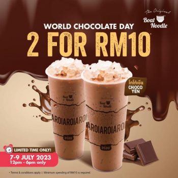 Boat-Noodle-World-Chocolate-Day-Promo-350x350 - Beverages Food , Restaurant & Pub Johor Kedah Kelantan Kuala Lumpur Melaka Negeri Sembilan Pahang Penang Perak Perlis Promotions & Freebies Putrajaya Sabah Sarawak Selangor Terengganu 