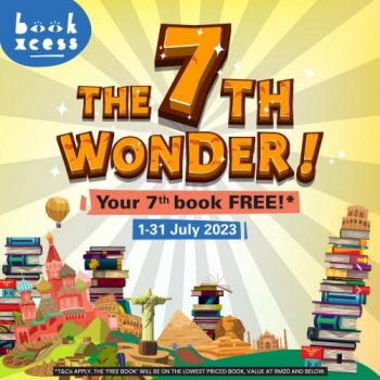 BookXcess-7th-Wonder-Promotion-350x350 - Books & Magazines Johor Kedah Kelantan Kuala Lumpur Melaka Negeri Sembilan Pahang Penang Perak Perlis Promotions & Freebies Putrajaya Sabah Sarawak Selangor Stationery Terengganu 