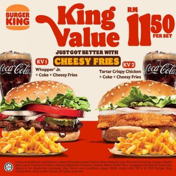 Burger-King-King-Value-Promo-350x350 - Beverages Food , Restaurant & Pub Johor Kedah Kelantan Kuala Lumpur Melaka Negeri Sembilan Pahang Penang Perak Perlis Promotions & Freebies Putrajaya Sabah Sarawak Selangor Terengganu 