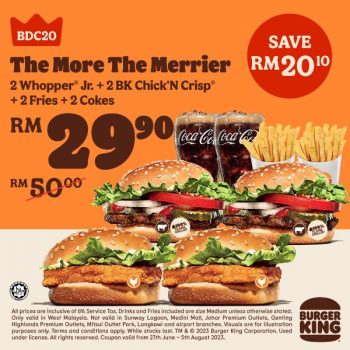 Burger-King-Special-Deal-350x350 - Beverages Fast Food Food , Restaurant & Pub Johor Kedah Kelantan Kuala Lumpur Melaka Negeri Sembilan Pahang Penang Perak Perlis Promotions & Freebies Putrajaya Sabah Sarawak Selangor Terengganu 