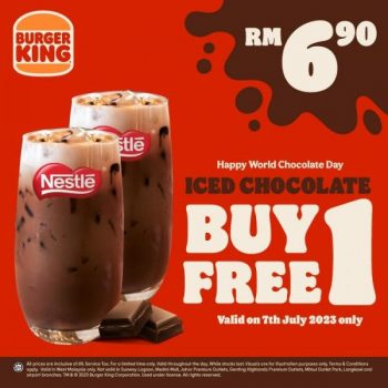 Burger-King-World-Chocolate-Day-Buy-1-Free-1-Iced-Chocolate-Promotion-350x350 - Beverages Food , Restaurant & Pub Johor Kedah Kelantan Kuala Lumpur Melaka Negeri Sembilan Pahang Penang Perak Perlis Promotions & Freebies Putrajaya Sabah Sarawak Selangor Terengganu 