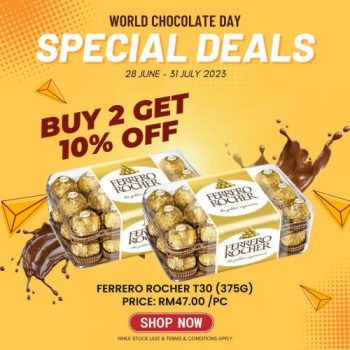 Chocolate-Museum-World-Chocolate-Day-Promotion-2-350x350 - Beverages Food , Restaurant & Pub Promotions & Freebies Putrajaya Selangor 