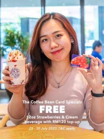 Coffee-Bean-Card-FREE-Strawberries-Cream-Beverage-Promotion-350x466 - Beverages Food , Restaurant & Pub Johor Kedah Kelantan Kuala Lumpur Melaka Negeri Sembilan Pahang Penang Perak Perlis Promotions & Freebies Putrajaya Selangor Terengganu 