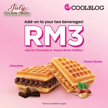 Coolblog-July-Double-Deals-1-1-350x350 - Beverages Food , Restaurant & Pub Johor Kedah Kelantan Kuala Lumpur Melaka Negeri Sembilan Pahang Penang Perak Perlis Promotions & Freebies Putrajaya Sabah Sarawak Selangor Terengganu 