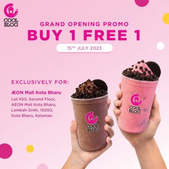 Coolblog-Opening-Buy-1-Free-1-Promotion-at-Aeon-Mall-Kota-Bharu-350x350 - Beverages Food , Restaurant & Pub Kelantan Promotions & Freebies 