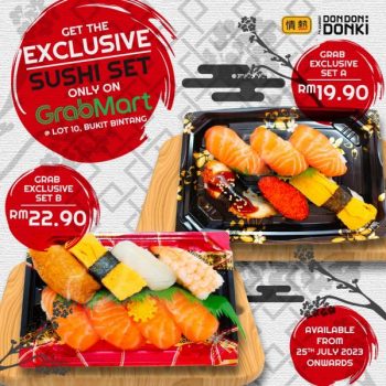 DONKI-Lot-10-GrabMart-Exclusive-Sushi-Set-Price-350x350 - Beverages Food , Restaurant & Pub Kuala Lumpur Online Store Promotions & Freebies Selangor 