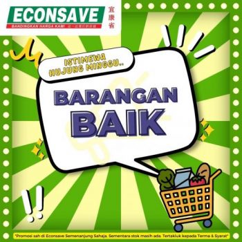 Econsave-Barangan-Baik-Promotion-350x350 - Johor Kedah Kelantan Kuala Lumpur Melaka Negeri Sembilan Pahang Penang Perak Perlis Promotions & Freebies Putrajaya Selangor Supermarket & Hypermarket Terengganu 