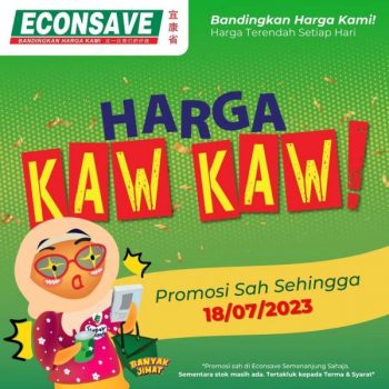 Econsave-Harga-Kaw-Kaw-Promotion-350x350 - Johor Kedah Kelantan Kuala Lumpur Melaka Negeri Sembilan Pahang Penang Perak Perlis Promotions & Freebies Putrajaya Selangor Supermarket & Hypermarket Terengganu 