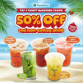 FamilyMart-Top-5-Thirst-Quencher-50-OFF-2nd-Non-Coffee-Drink-Promotion-350x350 - Beverages Food , Restaurant & Pub Johor Kedah Kelantan Kuala Lumpur Melaka Negeri Sembilan Pahang Penang Perak Perlis Promotions & Freebies Putrajaya Sabah Sarawak Selangor Supermarket & Hypermarket Terengganu 