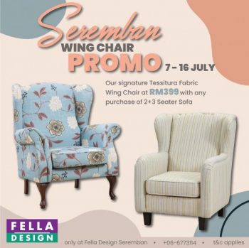 Fella-Design-Seremban-Wing-Chair-Promotion-350x349 - Furniture Home & Garden & Tools Home Decor Negeri Sembilan Promotions & Freebies 
